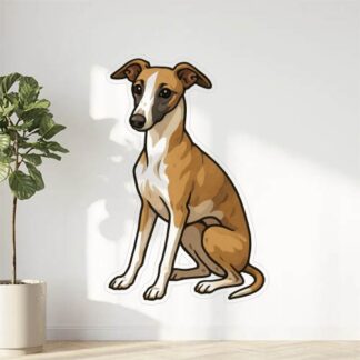 Autocollant Whippet décoration decostickerstore - VUGQJP