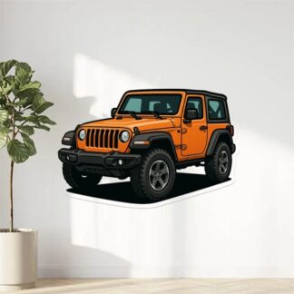 Autocollant Jeep wrangler décoration decostickerstore - ZY5ATM