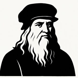 Sticker autocollant leonard de vinci autre décoration decostickerstore - WYJL5H