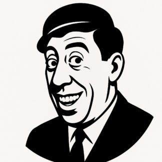 Sticker autocollant portrait fernandel décoration decostickerstore - BREXRN