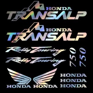 sticker autocollant kit moto honda Transalp 750 holographic UD54D