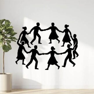 Sticker autocollant farandoleuses et farandoleurs décoration decostickerstore - I1LYMF