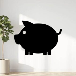 sticker autocollant animaux cochon 6 TJB6E