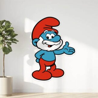 Autocollant Le grand schtroumpf décoration decostickerstore - XXVIK5
