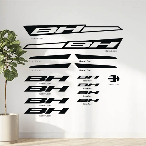 sticker autocollant BH mountain bike vélo 6DBLO