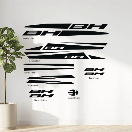 sticker autocollant BH mountain bike vélo 6VXE1
